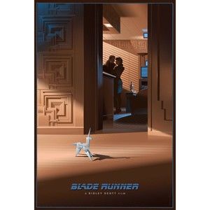 Blade Runner (Memories in Green) by LAURENT DURIEUX -#/100 RARE ALUMINUM Lim.